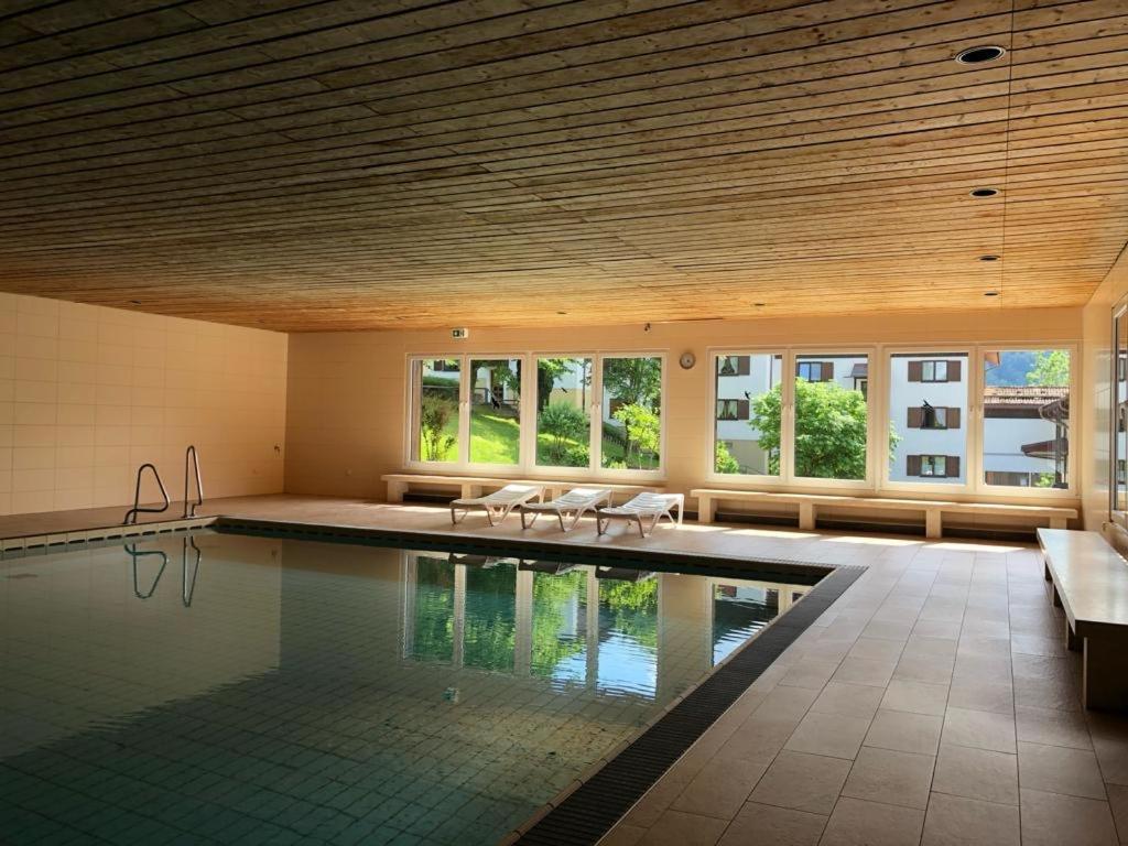 Ferienwohnung Aigisblick Mit Pool Und Sauna, Direkt Am Skihang Missen-Wilhams Luaran gambar