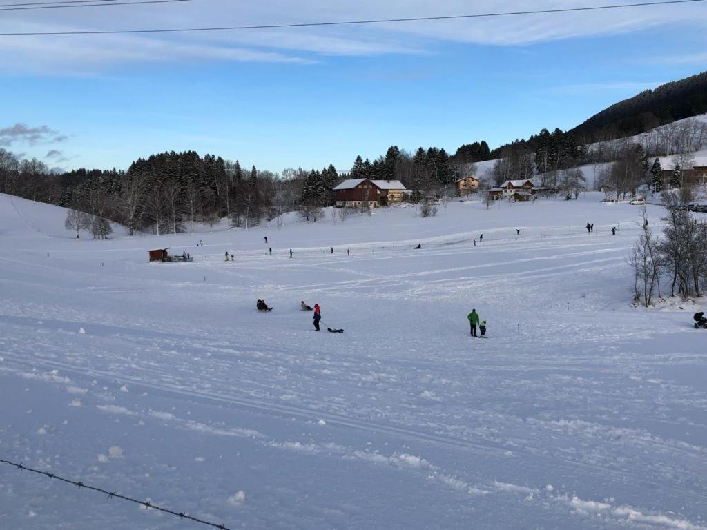 Ferienwohnung Aigisblick Mit Pool Und Sauna, Direkt Am Skihang Missen-Wilhams Luaran gambar
